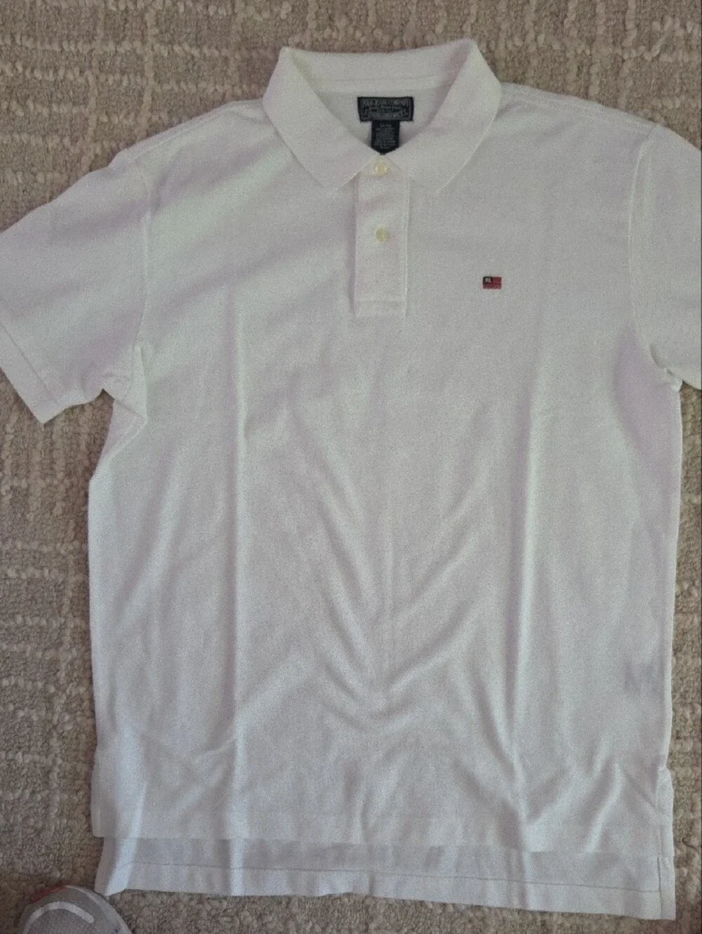 Polo Ralph Lauren White Polo, M - Vintage, Perfect Condition
